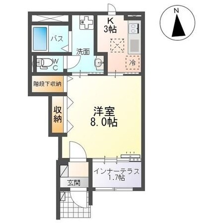 Spica(スピカ)の物件間取画像